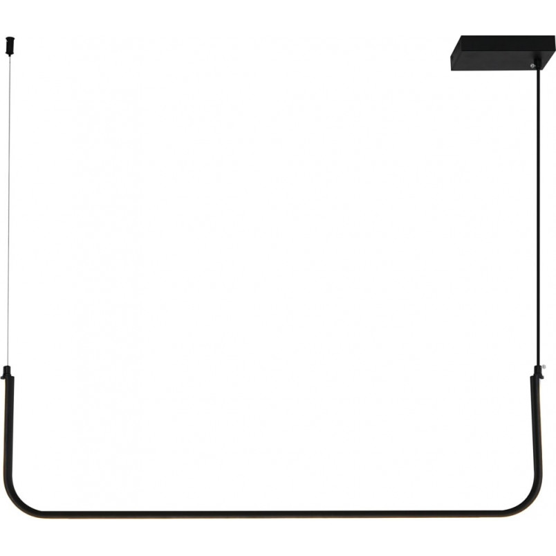 Lampa wisząca LED Minima II czarna 80cm - Step Design