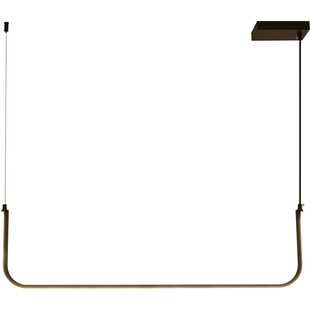Lampa wisząca LED Minima II czarna 80cm - Step Design