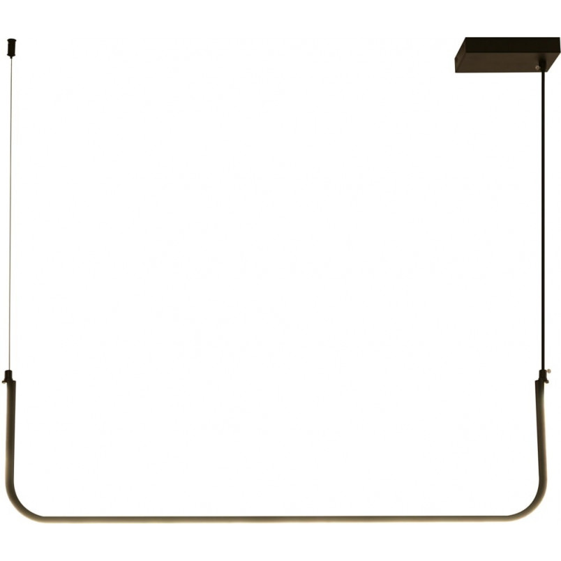 Lampa wisząca LED Minima II czarna 80cm - Step Design