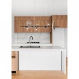 Lampa wisząca Orion Long 90cm czarna | Step Into Design