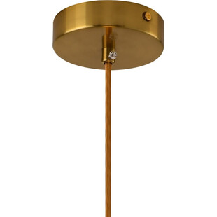 Lampa wisząca kula glamour biało-złota | Step Into Design