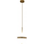 Lampa wisząca kula glamour biało-złota | Step Into Design