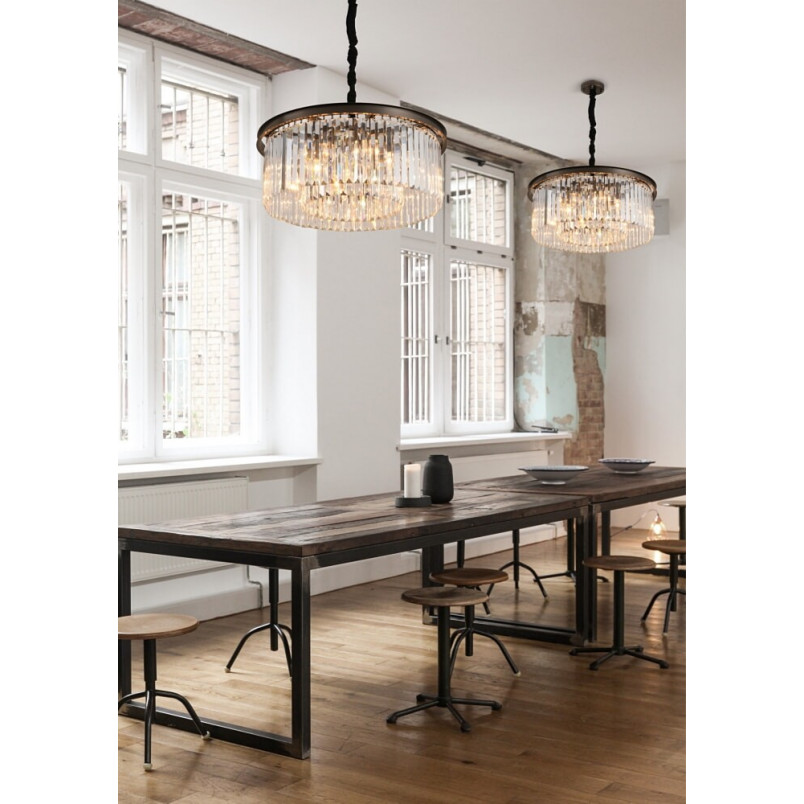 Lampa wisząca kryształowa Sparkle Round 60cm | Step Into Design