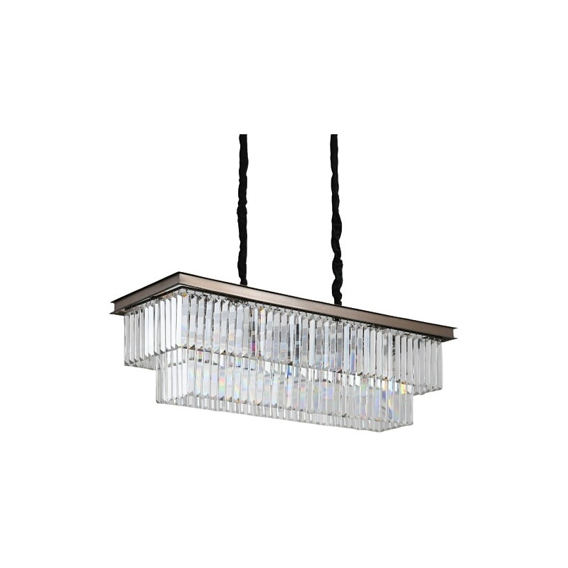Lampa wisząca kryształowa Sparkle Double 100cm | Step Into Design