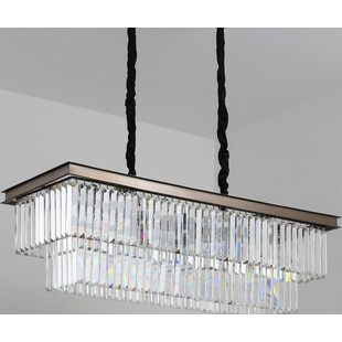Lampa wisząca kryształowa Sparkle Double 100cm | Step Into Design