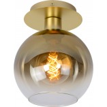 Plafon szklany kula Marius 20cm złoty | Lucide - Sklep z lampami