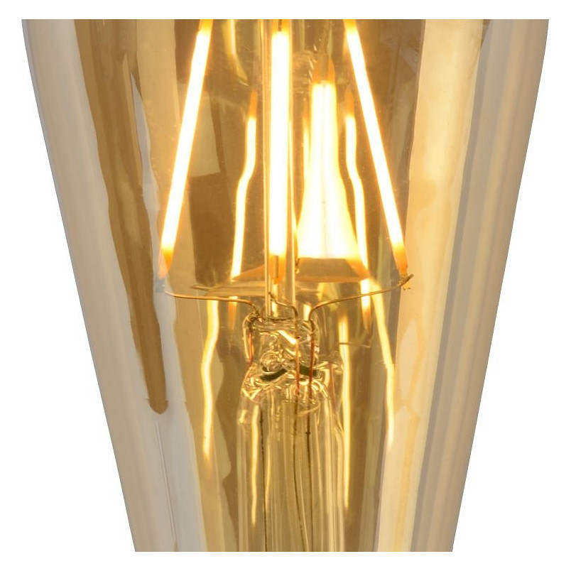 Żarówka LED Lucide ST64 Bursztynowa E27 | 5W, 500lm