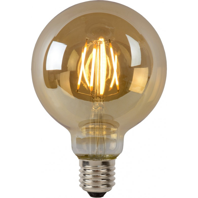 Żarówka LED Lucide G95 Filament E27 - Bursztynowa | Kup Online