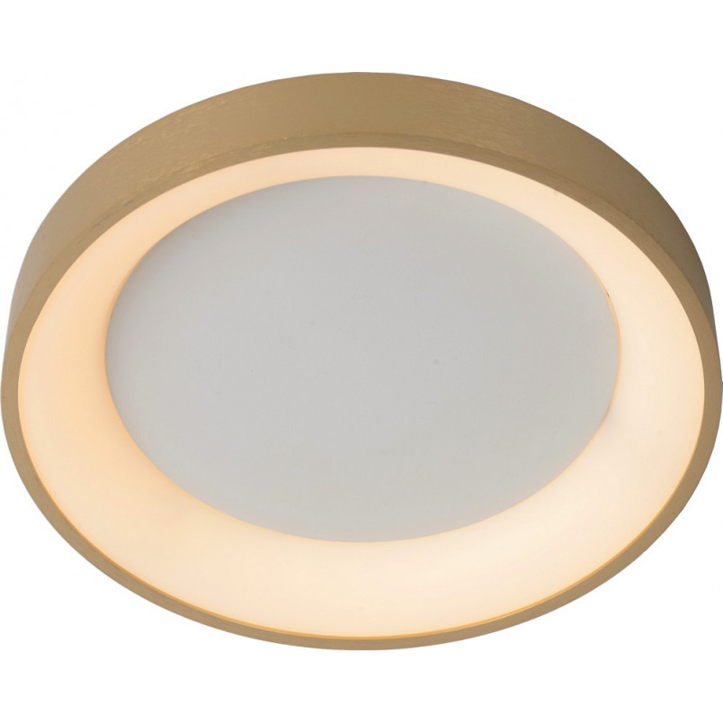 Plafon LED Glamour Vidal Złoty 28cm | Lucide
