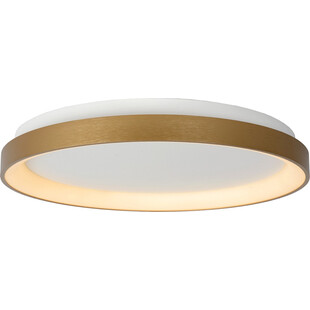 Duży złoty plafon okrągły glamour Vidal 48 LED marki Lucide