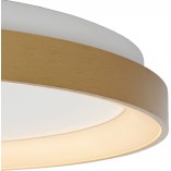 Plafon LED Glamour Vidal | Złoty, Okrągły | Lucide