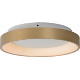 Plafon LED Glamour Vidal Złoty 28cm | Lucide