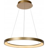 Lampa Wisząca Glamour Vidal LED Złota | Lucide