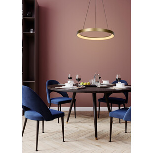 Lampa Wisząca Glamour Vidal LED Złota | Lucide