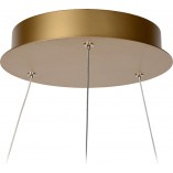 Lampa Wisząca Glamour Vidal LED Złota | Lucide