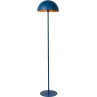 Designerska Lampa podłogowa "grzybek" Siemon niebieska Lucide do salonu