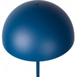 Designerska Lampa podłogowa "grzybek" Siemon niebieska Lucide do salonu