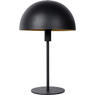 Lampa stołowa Siemon - czarny grzybek Lucide | Kup online