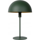 Lampa stołowa "grzybek" Siemon zielona Lucide na stolik nocny