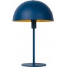 Lampa stołowa "grzybek" Siemon niebieska Lucide na stolik nocny