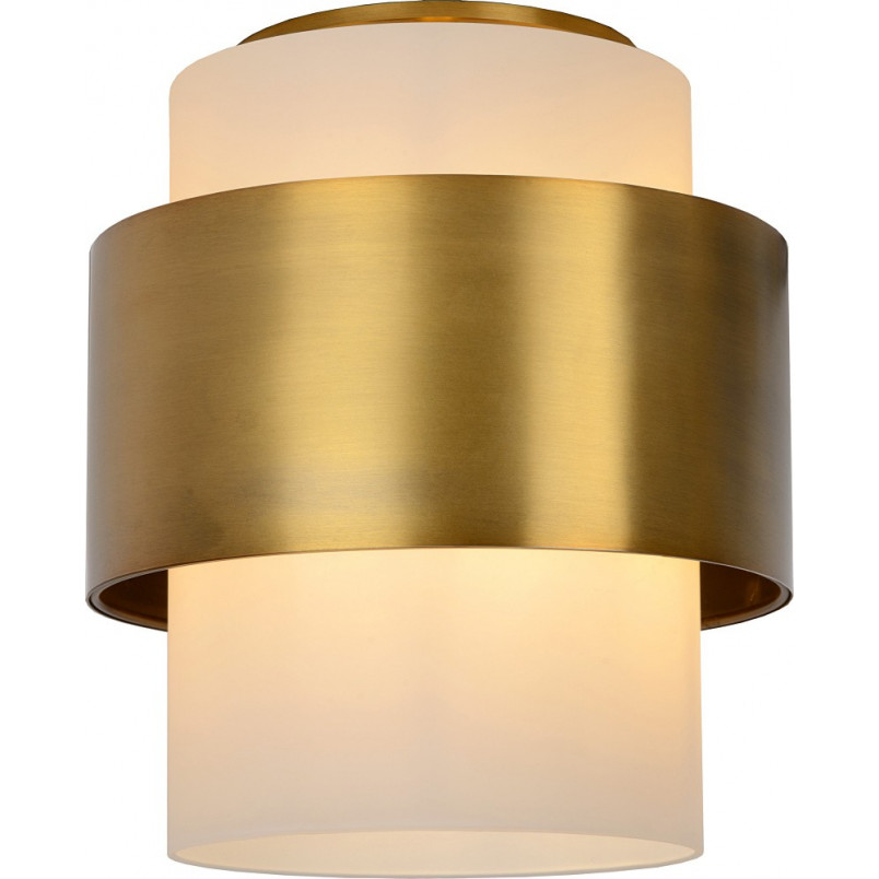 Lampa stołowa szklana Lucide Firmin - Elegancki design glamour