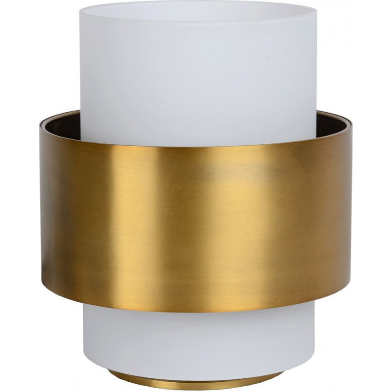Lampa stołowa szklana Lucide Firmin - Elegancki design glamour