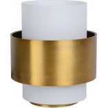 Lampa stołowa szklana Lucide Firmin - Elegancki design glamour