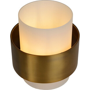 Lampa stołowa szklana Lucide Firmin - Elegancki design glamour