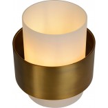 Lampa stołowa szklana Lucide Firmin - Elegancki design glamour