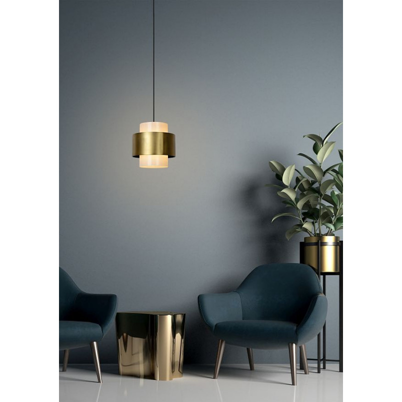 Lampa wisząca szklana Firmin | Lucide - Glamour, E27