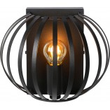 Kinkiet Lucide Manuela czarny | Loftowy design