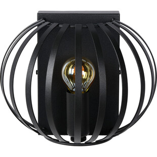 Kinkiet Lucide Manuela czarny | Loftowy design
