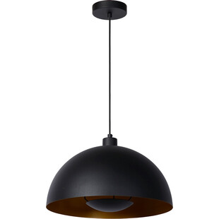 Lampa wisząca Lucide Siemon | Czarna, E27, 40cm - Kup Teraz!