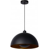 Lampa wisząca Lucide Siemon | Czarna, E27, 40cm - Kup Teraz!