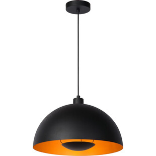 Lampa wisząca Lucide Siemon | Czarna, E27, 40cm - Kup Teraz!
