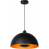 Lampa wisząca Lucide Siemon | Czarna, E27, 40cm - Kup Teraz!