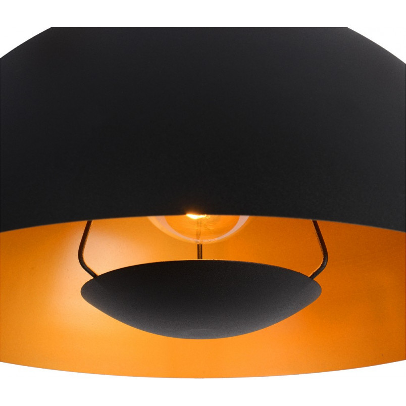 Lampa wisząca Lucide Siemon | Czarna, E27, 40cm - Kup Teraz!