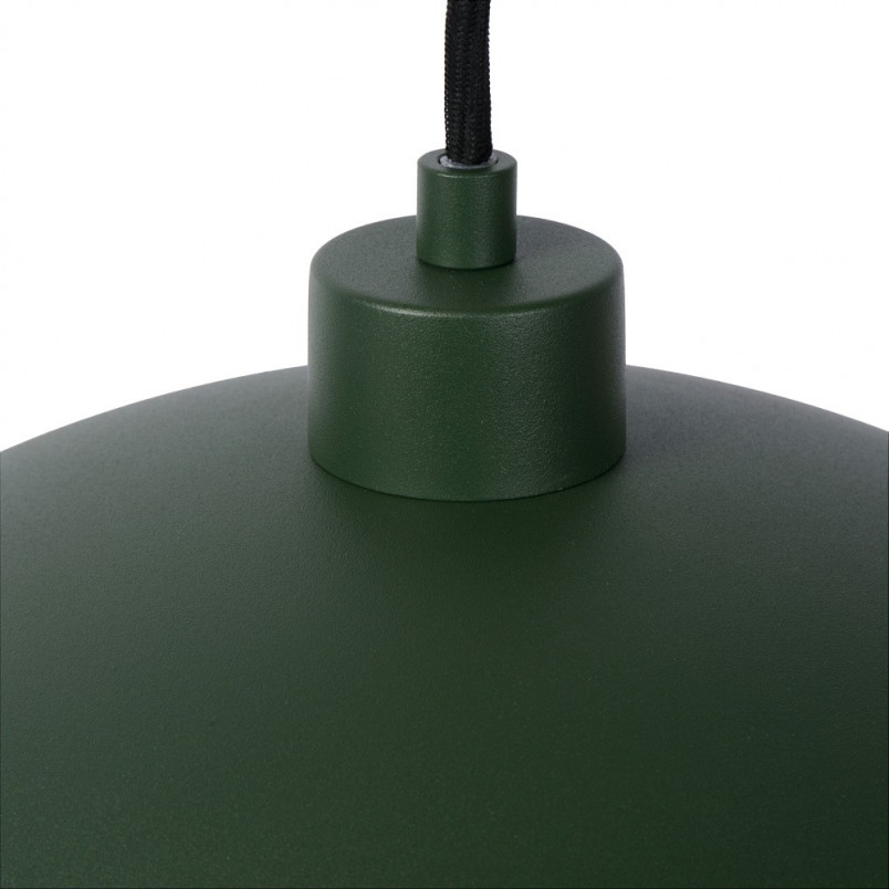 Lampa wisząca zielona Siemon 40cm | Lucide - Sklep z lampami