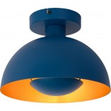 Plafon sufitowy Siemon 25cm niebieski Lucide - Retro Design