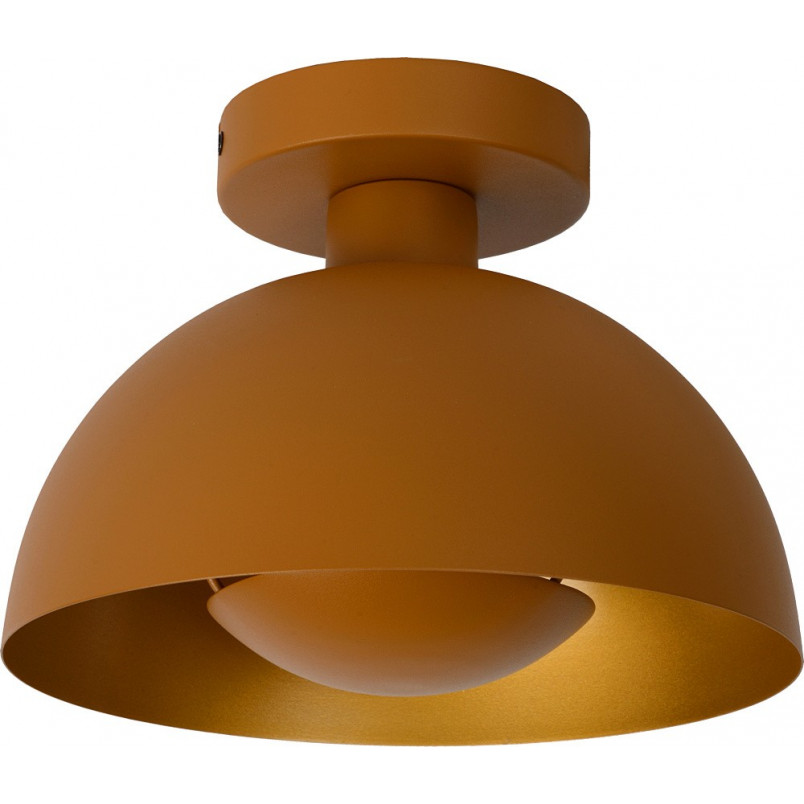 Plafon sufitowy Siemon 25cm żółty Lucide | Retro Design