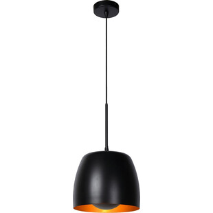 Lampa wisząca Nolan czarna | Lucide - Nowoczesny design