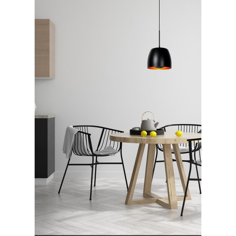 Lampa wisząca Nolan czarna | Lucide - Nowoczesny design