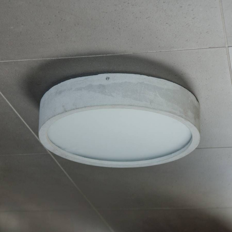 Plafon betonowy Loftlight PLAN | Szary, Loftowy | Kup online