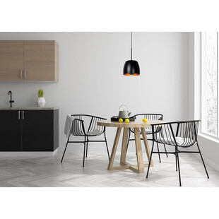Lampa wisząca Nolan czarna | Lucide - Nowoczesny design