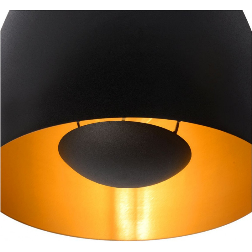 Lampa wisząca Nolan czarna | Lucide - Nowoczesny design