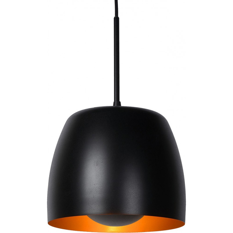 Lampa wisząca Nolan | 3 punkty, czarna | Lucide