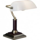 Lampa biurkowa Bankierska Mosiądz | Brilliant - Retro Design