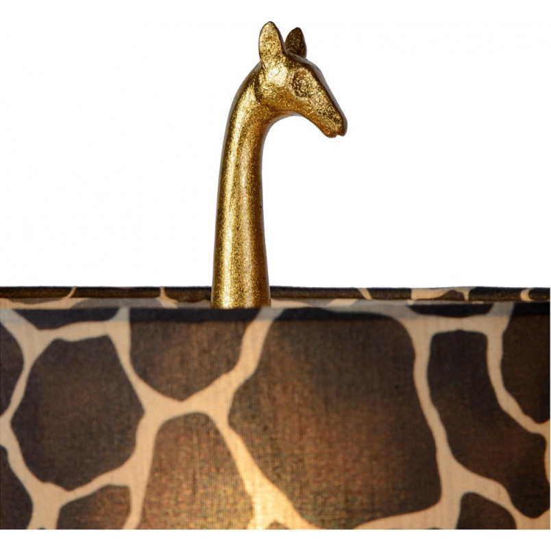 Lampa stołowa Żyrafa Miss Tall | Lucide | Złoty mat / Brązowy