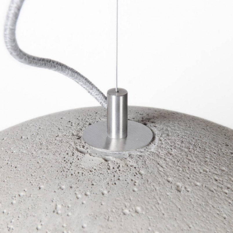 Lampa betonowa wisząca Sfera 47cm LoftLight - Loft i Industrial