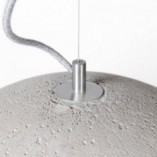 Lampa betonowa wisząca Sfera 47cm LoftLight - Loft i Industrial